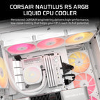 Corsair CW-9060095-WW Nautilus 360 RS ARGB CPU Liquid Cooler