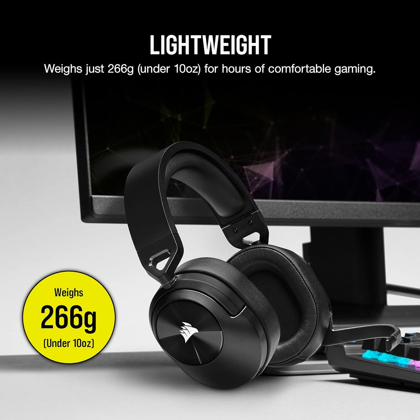 Corsair HS55 Wireless CORE Gaming Headset - Renewed