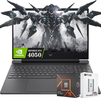 HP Victus 15 Ryzen 5 RTX 4050 Gaming Laptop 144Hz