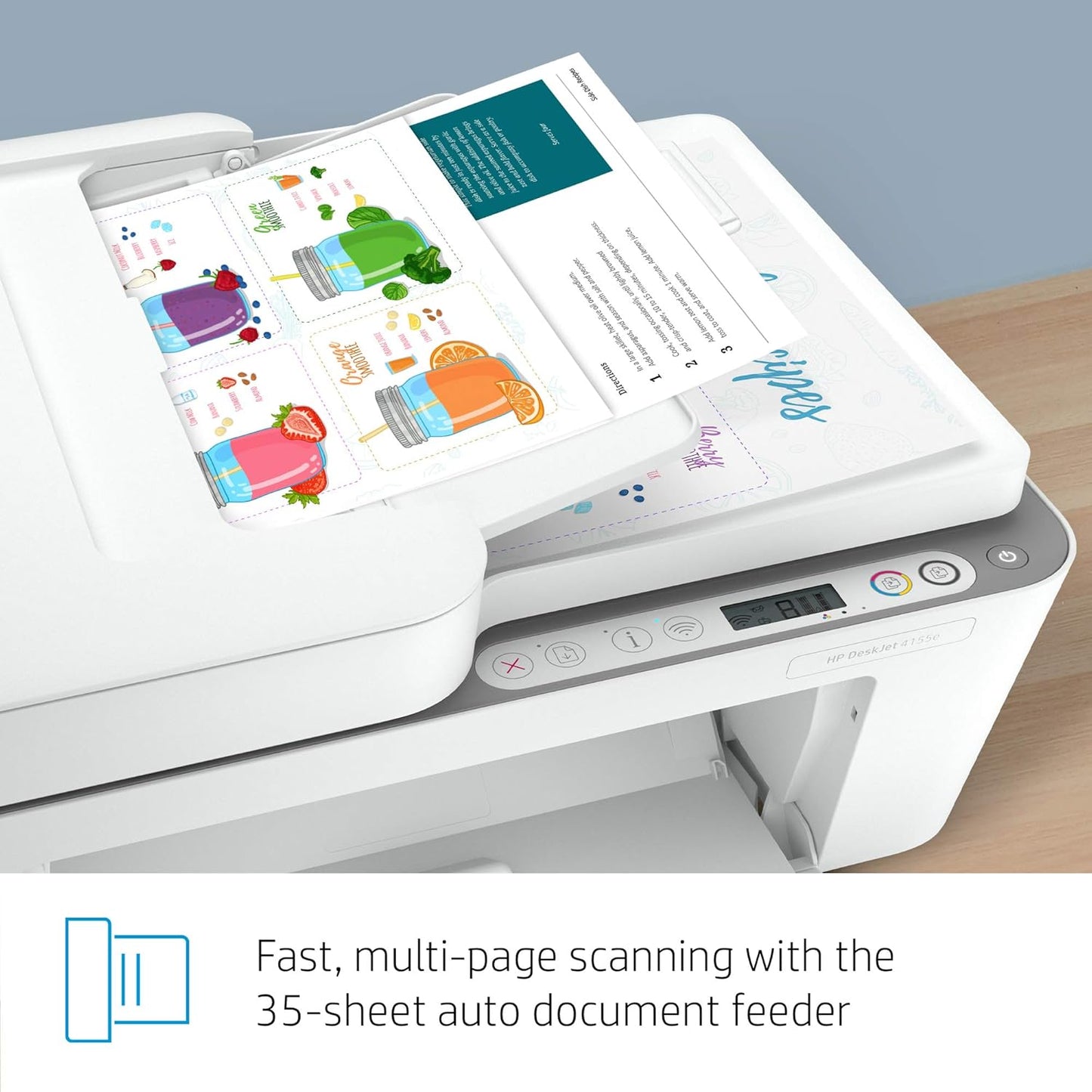 HP 4155e DeskJet Wireless Color Inkjet Printer