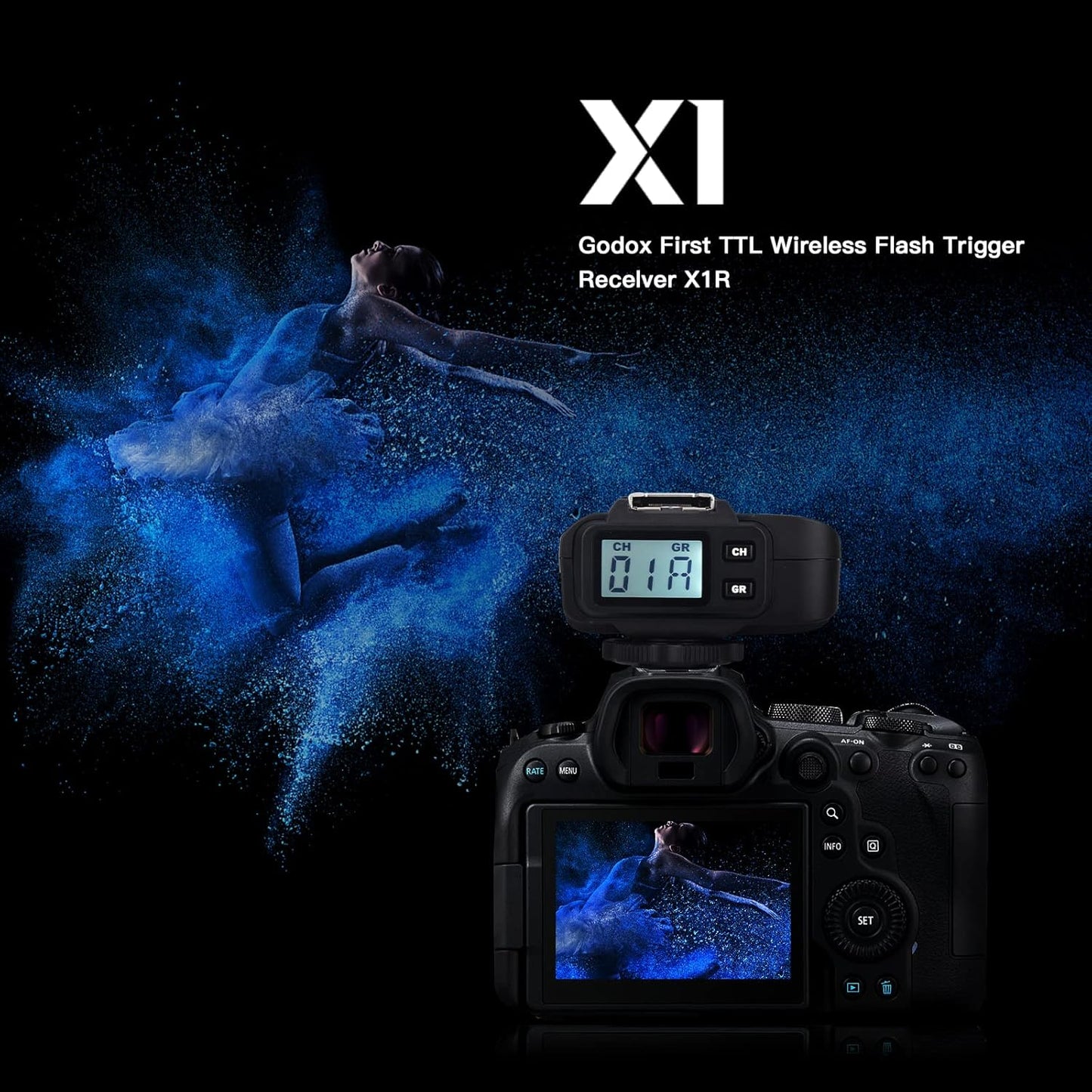 Godox X1R-C E-TTL Wireless Flash Trigger Receiver Canon