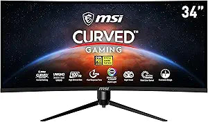 MSI Optix MAG342CQRV 34" Ultrawide Curved Monitor