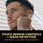 Technics EAH–AZ80-S Wireless Noise-Canceling Earbuds
