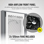 Corsair 5000D Airflow White Mid-Tower ATX Case