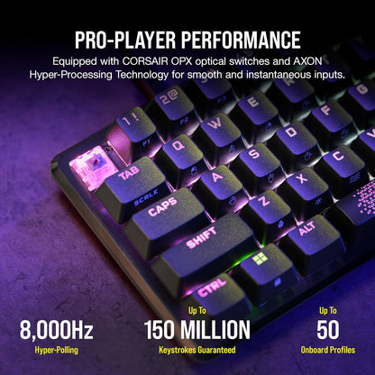 Corsair CH-91A401A-NA K65 PRO Mini RGB Gaming Keyboard