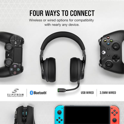 Corsair Virtuoso RGB Wireless XT Gaming Headset (Renewed)