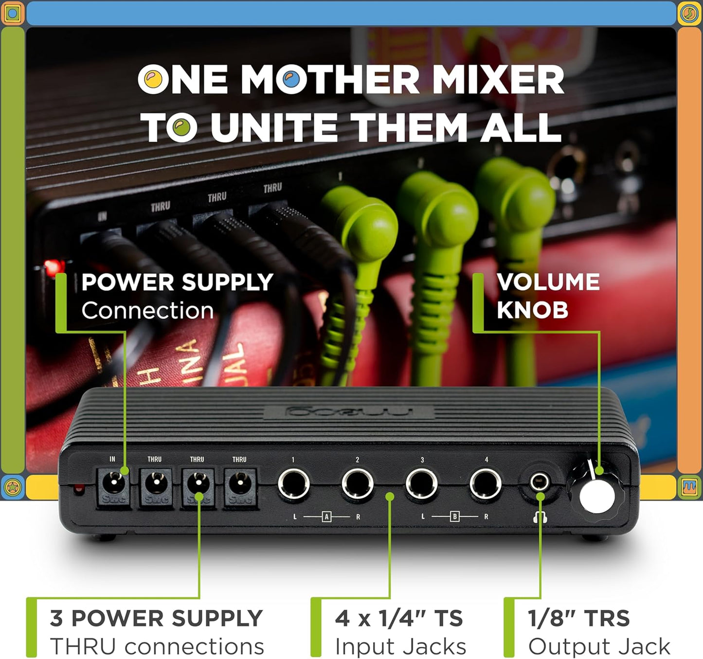 Moog MSS Accessory Kit 3-Tier Rack Mixer