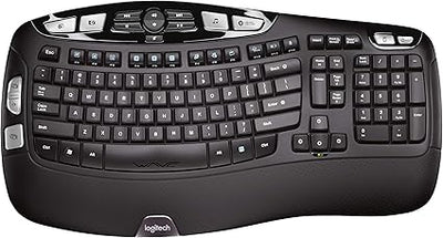 Logitech K350 Wireless Ergonomic Wave Keyboard