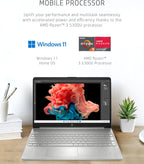 HP Ryzen 3 5300U 15 Laptop 8GB RAM 256GB SSD