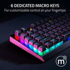 Razer RZ03-04701900-R3U1 BlackWidow V4 X Yellow Switch Keyboard