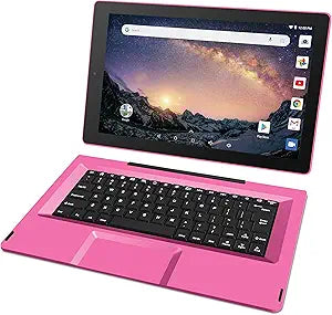 RCA RCT6513 Galileo Pro 11.5" Tablet Keyboard (Pink)