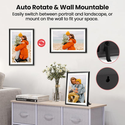 RCA 114KZ 10.1" WiFi Digital Picture Frame - 32GB Touchscreen