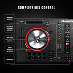 Numark Mixtrack 3 DJ Controller Serato Virtual DJ