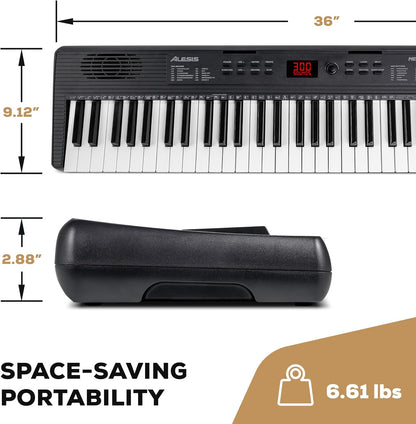 Alesis MELODY61 MK4 KO 61-Key Keyboard Piano for Beginners