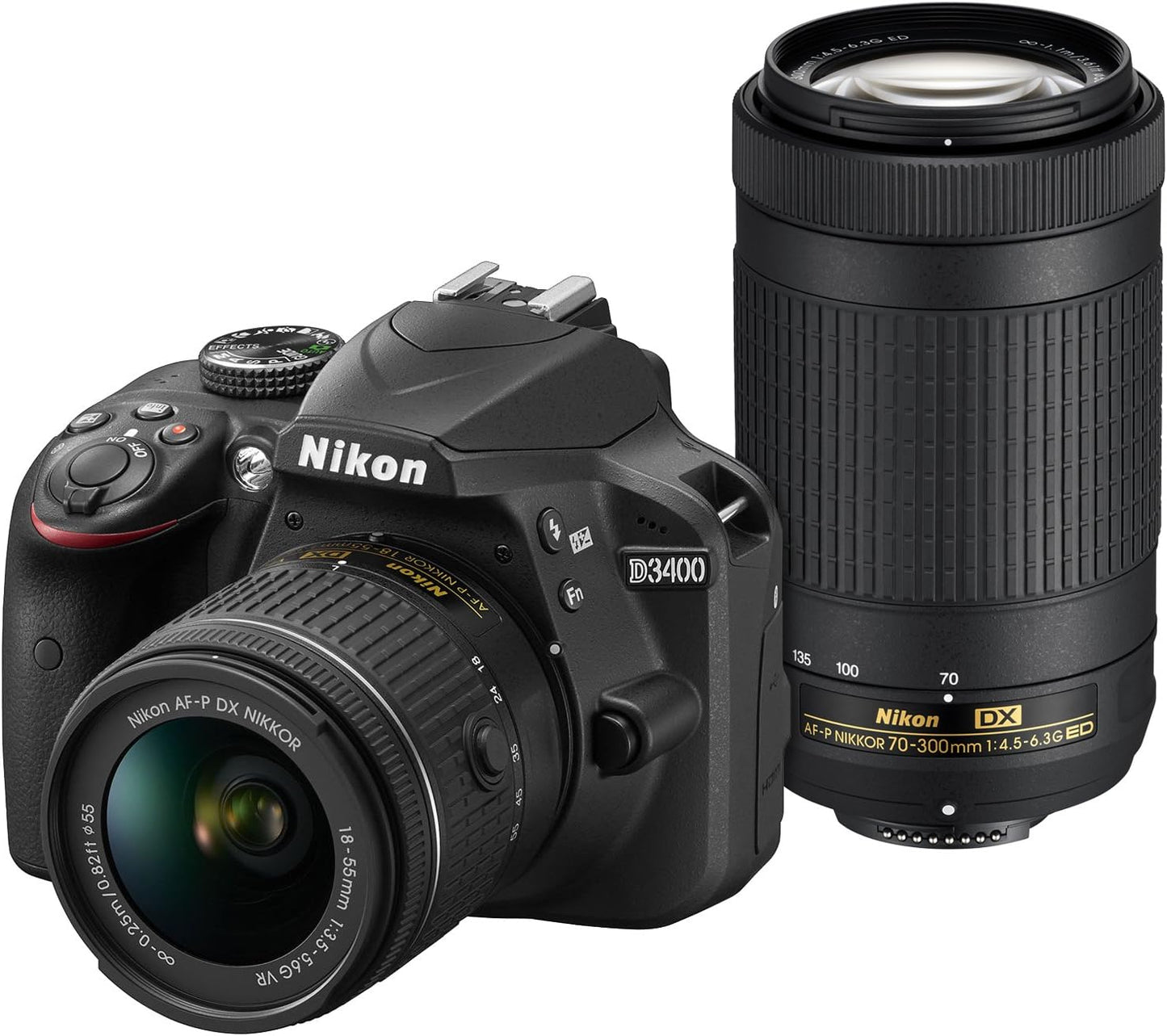 Nikon K-94545-01 D3400 DSLR Camera Lens Kit