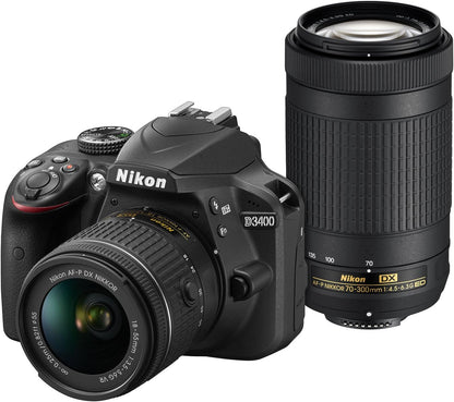 Nikon K-94545-01 D3400 DSLR Camera Lens Kit