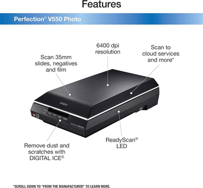 Epson Perfection V550 Color Photo Scanner Renewed