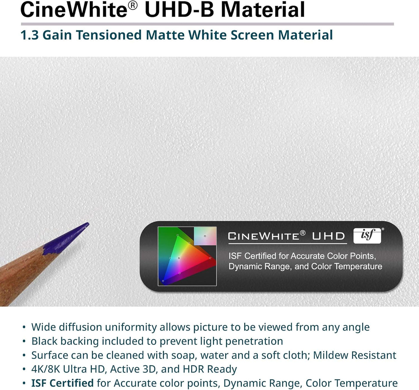 Elite Screens AR200WH2-X 200-inch EDGE FREE Projector Screen