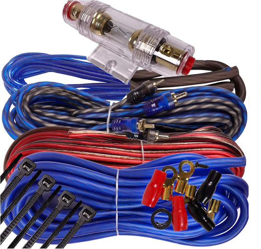 Gravity BGR-KIT8-PK3 1000W 8 Gauge Amp Wiring Kit