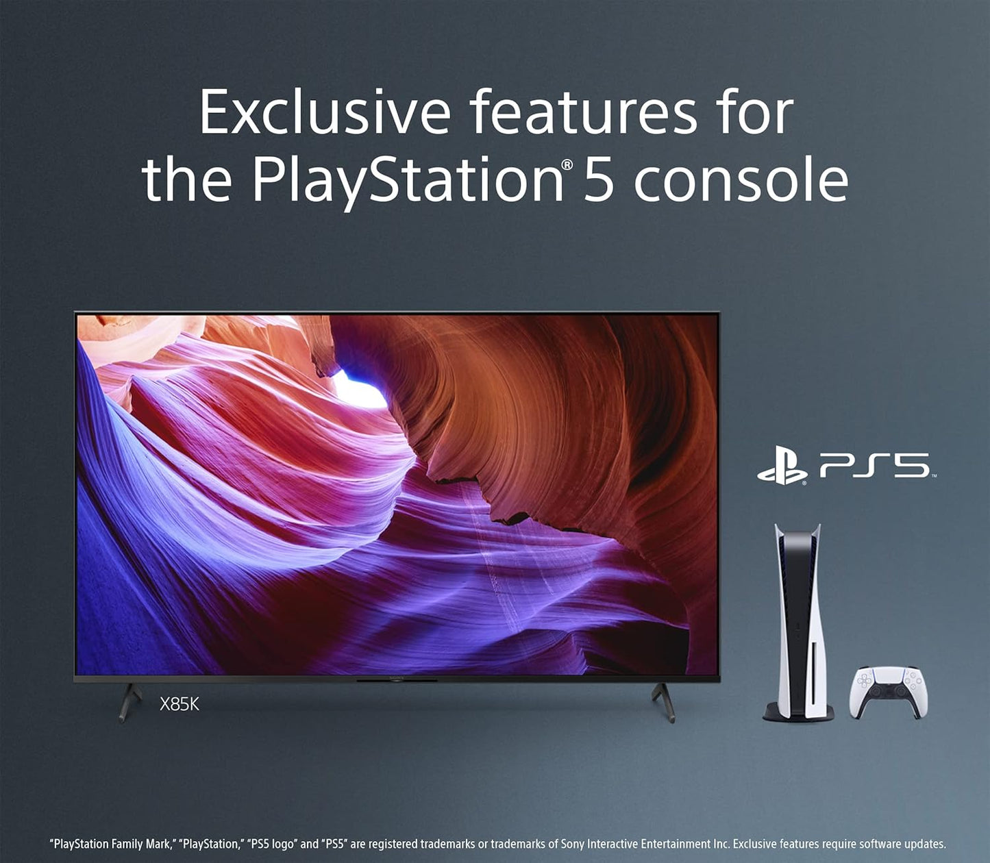 Sony KD43X85K 43-Inch 4K Ultra HD Google TV 120Hz Renewed