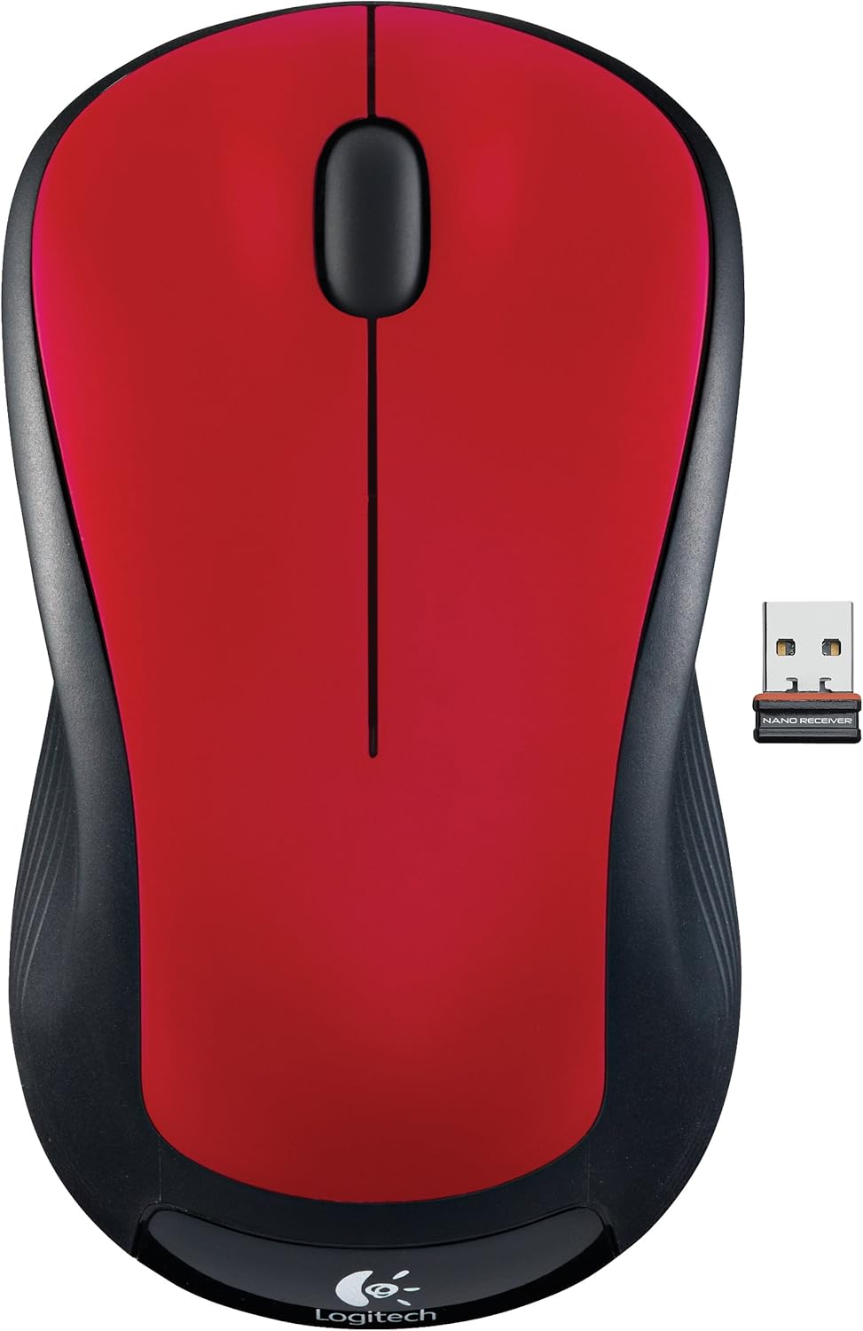 Logitech 910-002486 M310 Flame Red Wireless Mouse