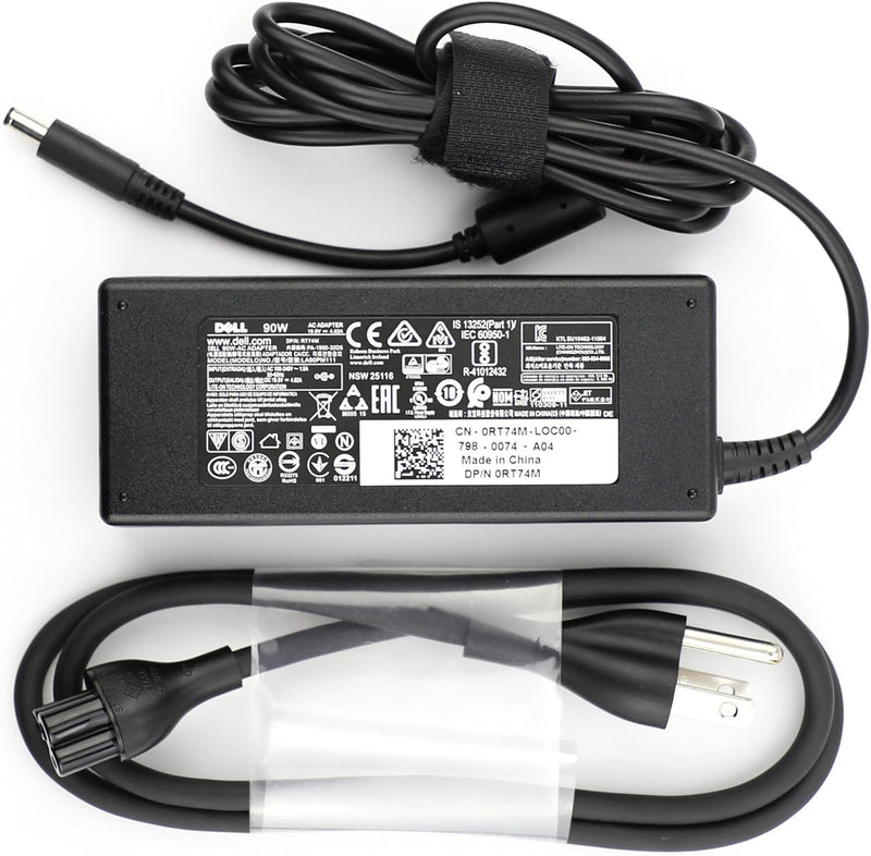 Dell 0RT74M 90W Original OEM AC Adapter — main product image
