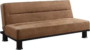 Lexicon S184823BR Ackart Brown Futon Sofa Sleeper