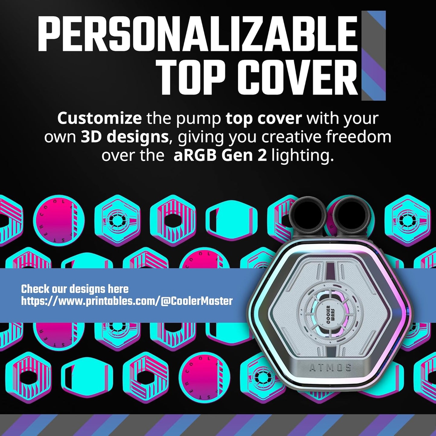 Cooler Master MLX-D24M-A25PZ-R1 MasterLiquid 240 Atmos AIO Cooler