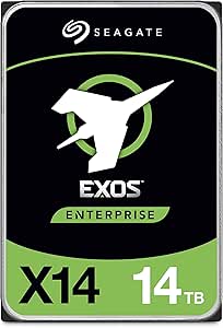 Seagate ST14000NM0048 14TB SAS Exos X14 Enterprise HDD — main product image