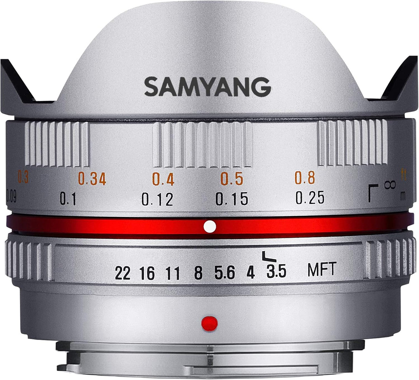 Samyang SY75MFTS-PO 7.5mm f/3.5 Fisheye Lens Micro Four Thirds