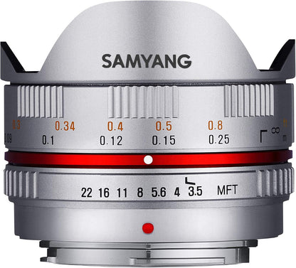 Samyang SY75MFTS-PO 7.5mm f/3.5 Fisheye Lens Micro Four Thirds