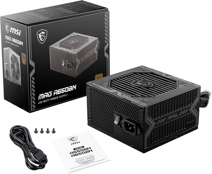MSI 306-7ZP2B11-CE0 MAG A650BN 650W 80+ Bronze PSU