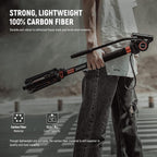 NEEWER 10101921 Pro Camera Monopod with Fluid Head