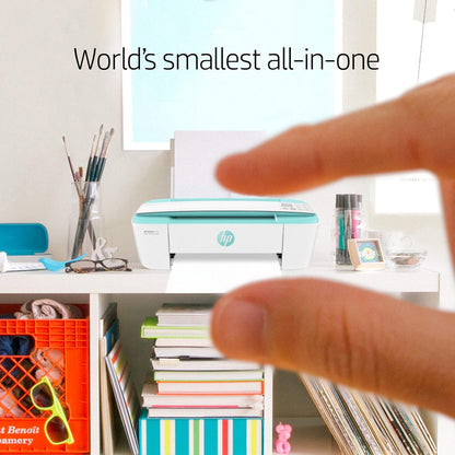 HP DeskJet 3755 Compact Wireless All-in-One Printer (Renewed)