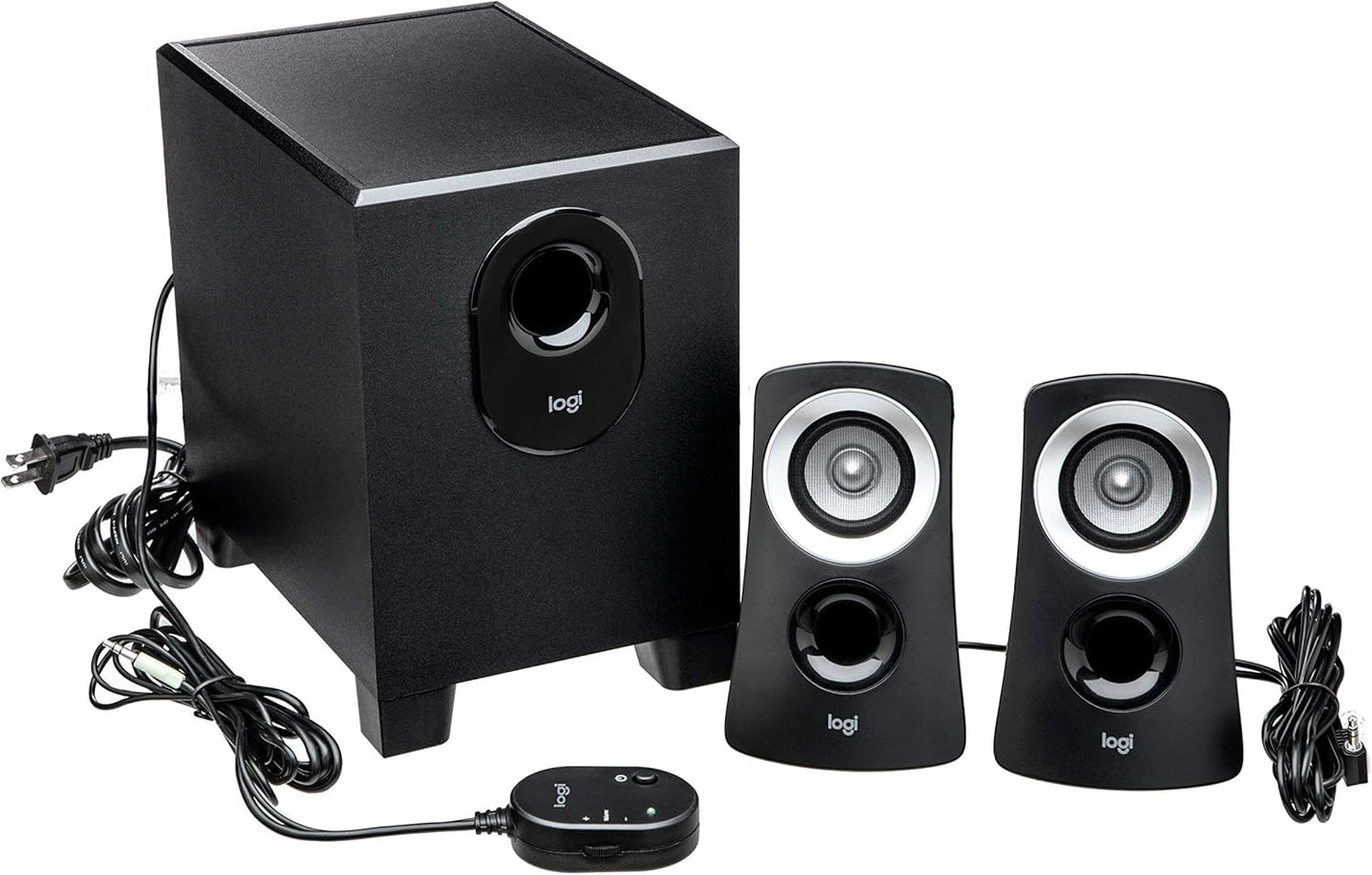 Logitech 980-000382 Z313 2.1 Speaker System with Subwoofer
