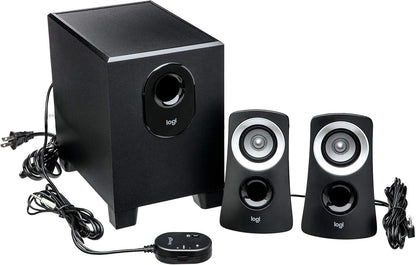 Logitech 980-000382 Z313 2.1 Speaker System with Subwoofer