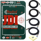 Radial Engineering R8001010 JDI Passive DI Box Bundle