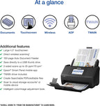 Epson ES-580W Wireless Color Duplex Document Scanner Renewed
