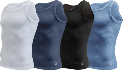 Spyder Pro Cotton Pro Stretch Tank Tops - Men's A-Shirts