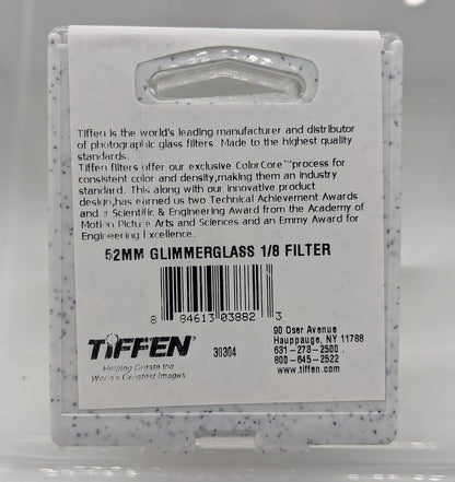 Tiffen 52GG18 52mm Glimmerglass 1/8 Filter