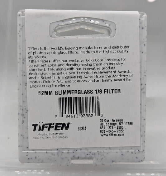 Tiffen 52GG18 52mm Glimmerglass 1/8 Filter