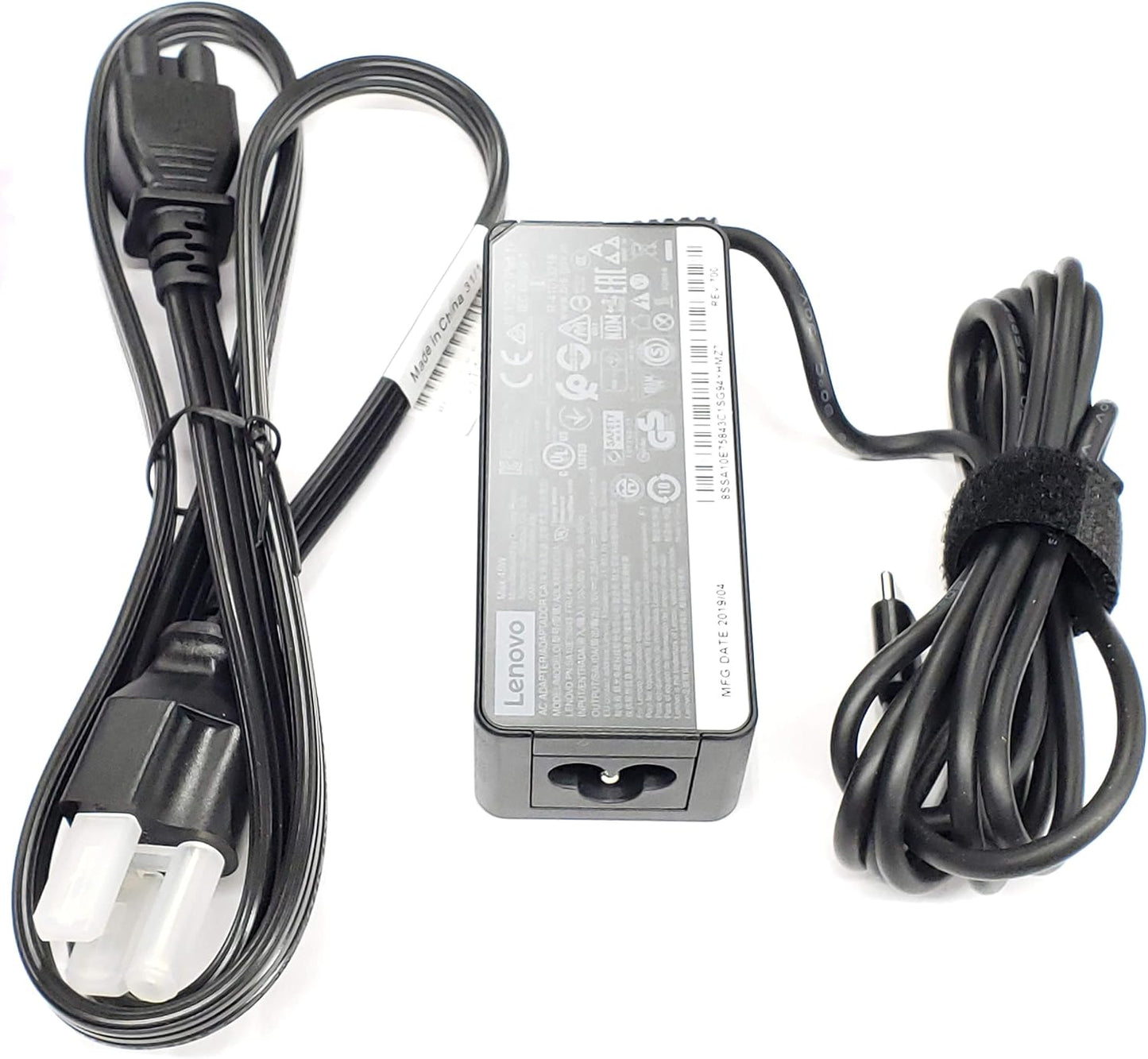 Lenovo ADLX45YCC3A 45W USB-C Laptop Charger - ThinkPad Yoga