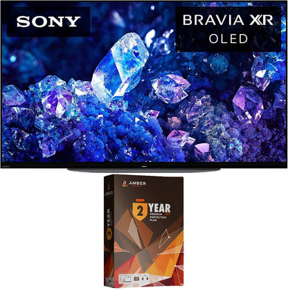 Sony BNDL_XR42A90K-WRTY2-AMBER-SC 42" 4K OLED Smart TV Bundle
