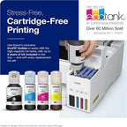 Epson ET-4850 White EcoTank Wireless All-in-One Printer