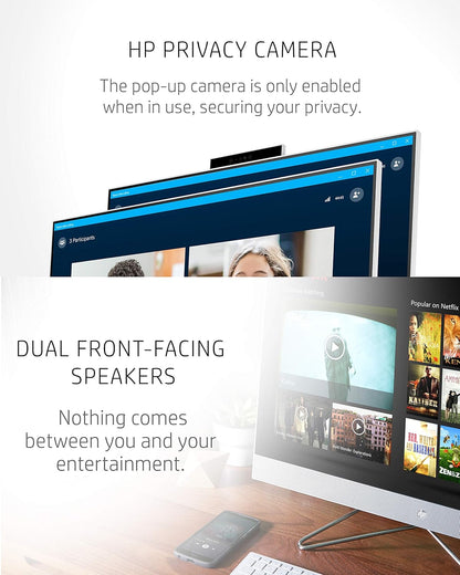 HP 24-df1250 - All-in-One Desktop PC - Intel i3 512GB SSD