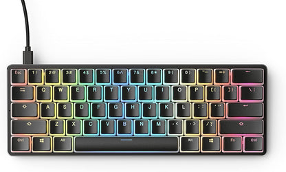 Glorious GLO-KC-AURA2-B Aura V2 Black PBT Pudding Keycaps