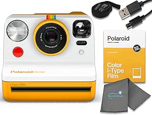Polaroid Now I-Type Yellow Camera Film Bundle — main product image