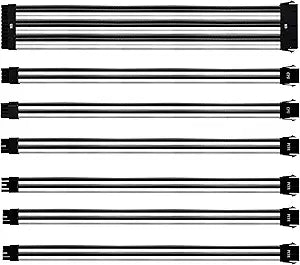 Cooler Master CMA-NEST16WTBK1-GL PVC PSU Extension Cable Kit