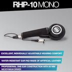 Reloop AMS-RHP-10-MONO Professional One-Ear DJ Headphone