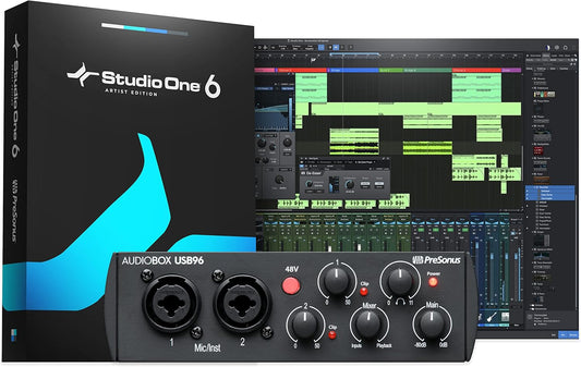 PreSonus AUDIOBOX 96K 25TH USB Audio Interface Studio One Artist